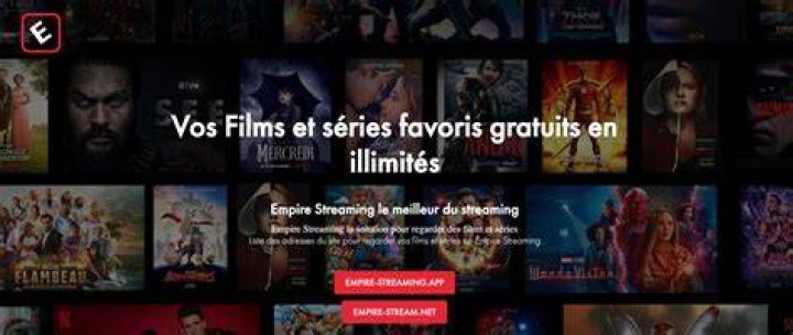 Navigation et découverte dans Empire Streaming